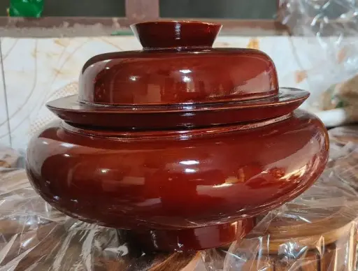 TIBETAN BROWN PARU WOODEN BOWL